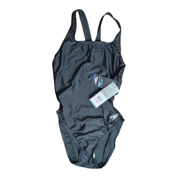 **NWT**SPEEDO Women's Solid Super Proback Onepiece female training swimsuit - Picture 3 of 8